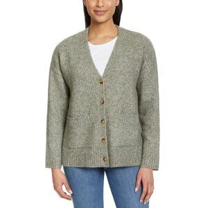 Ella Moss Ladies' Button Front Cardigan Green